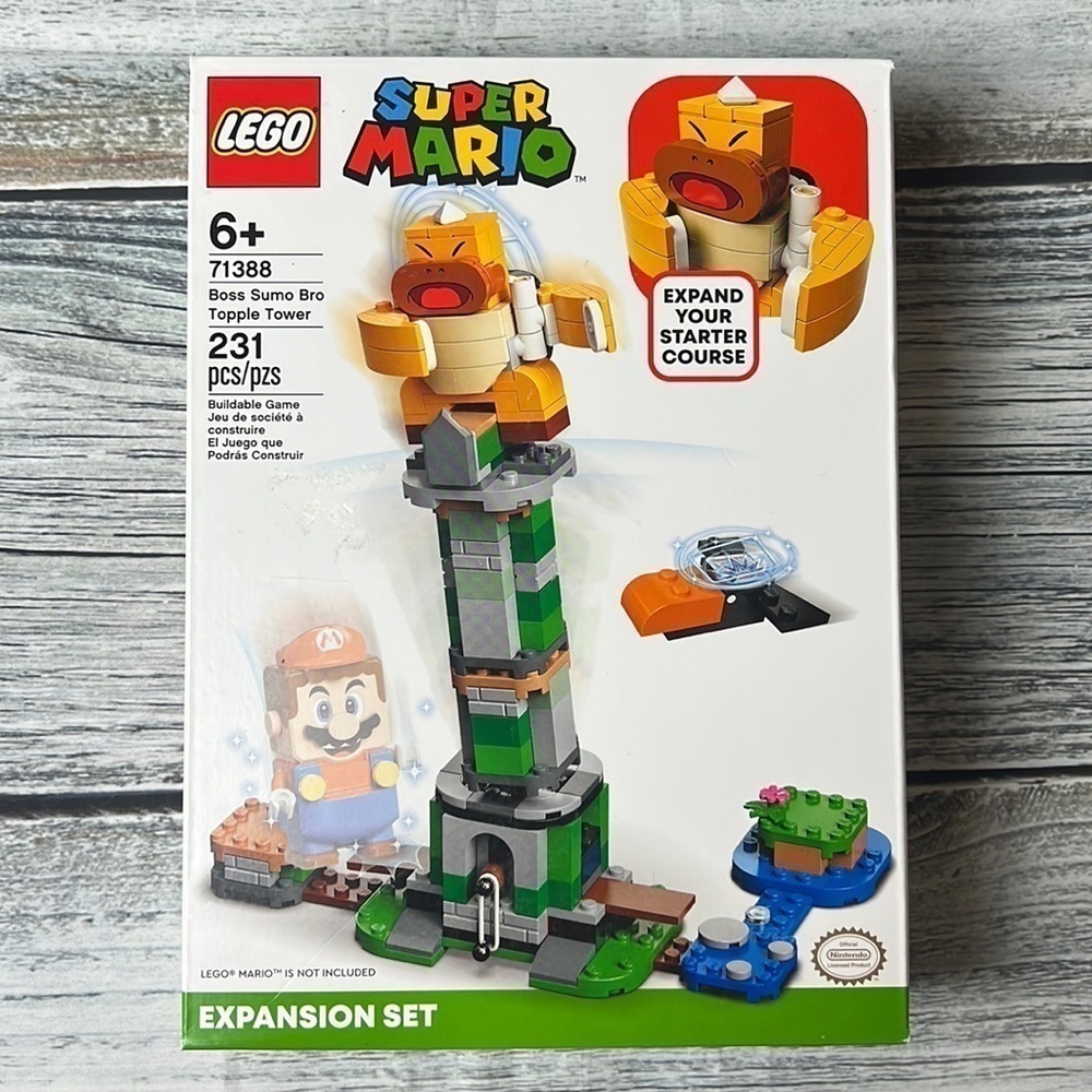 LEGO Super Mario 71388 Expansion Set Boss Sumo Bro Topple Tower 231 pcs/pcz